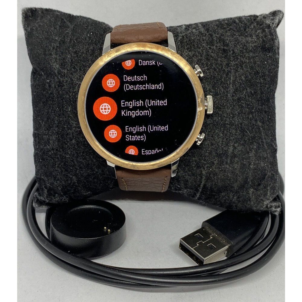 Fossil Gen 4 Authentic Digital Dial Smart Watch Custom Band FTW6016 LT349